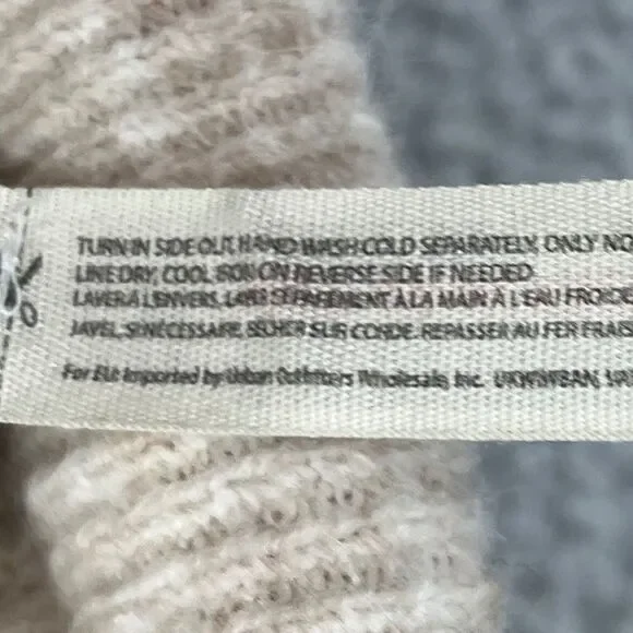 Intimately Free People Around the Clock Jogger in Oatmeal Size Medium Ribbed Kni - Picture 12 of 12